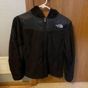 The North Face hooded soft fleece.